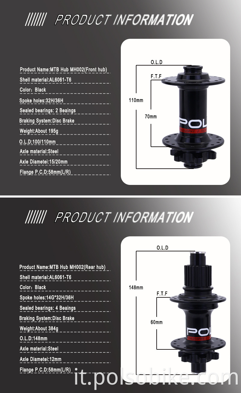 mtb hub 100mm